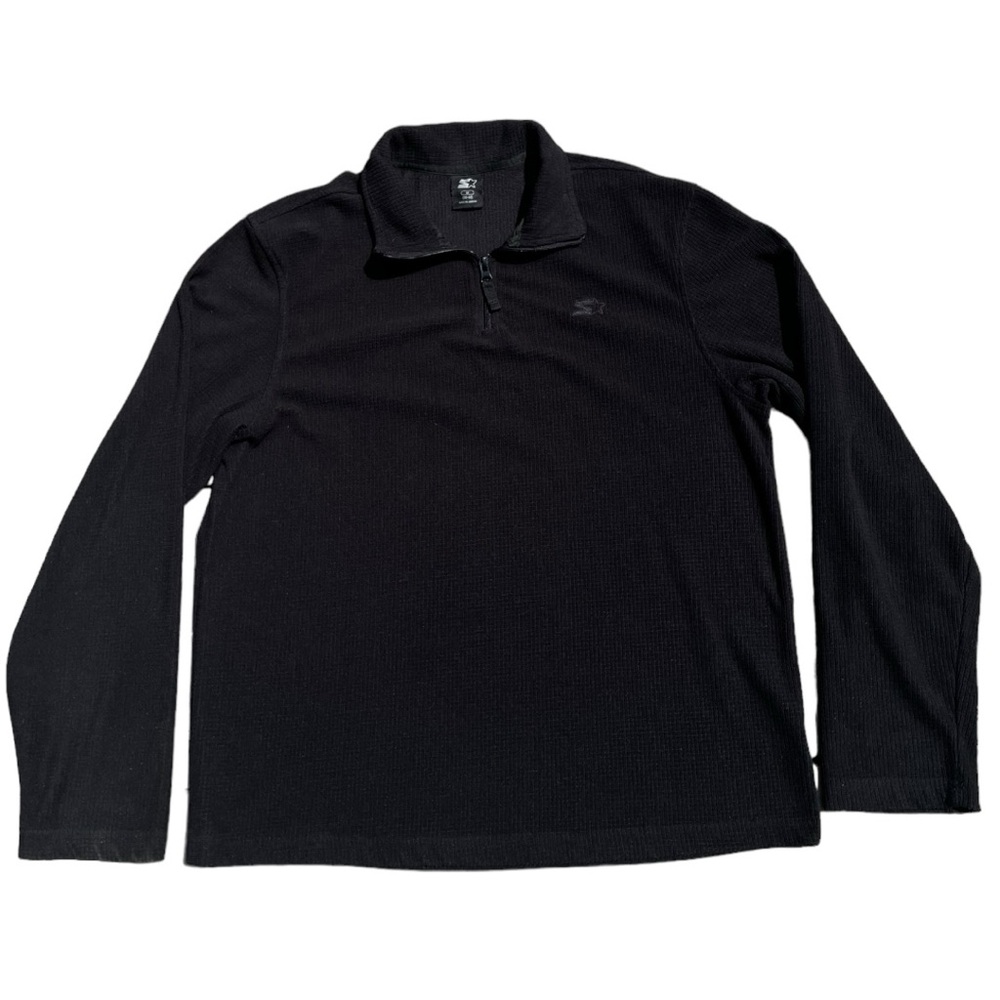 Black Starter Zip up Sweater (M)